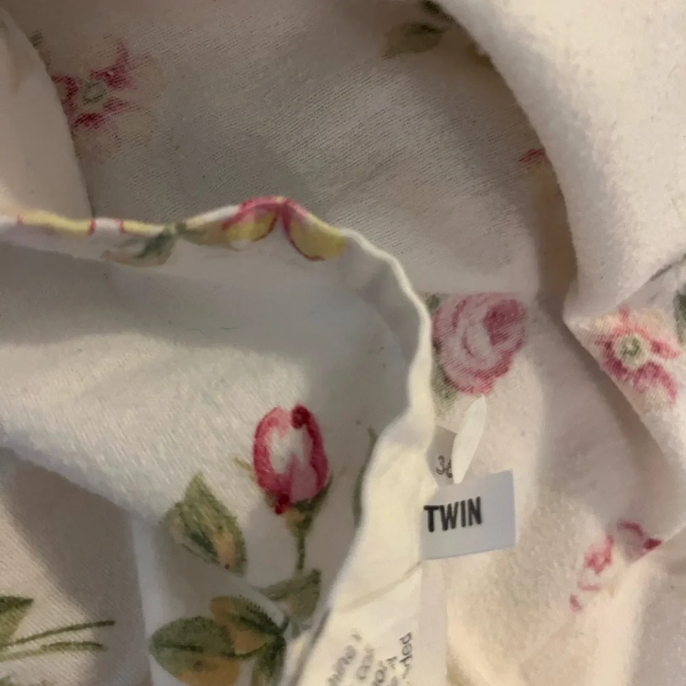 Shabby Chic 100% Flannel Made in Portugal Sheet Set